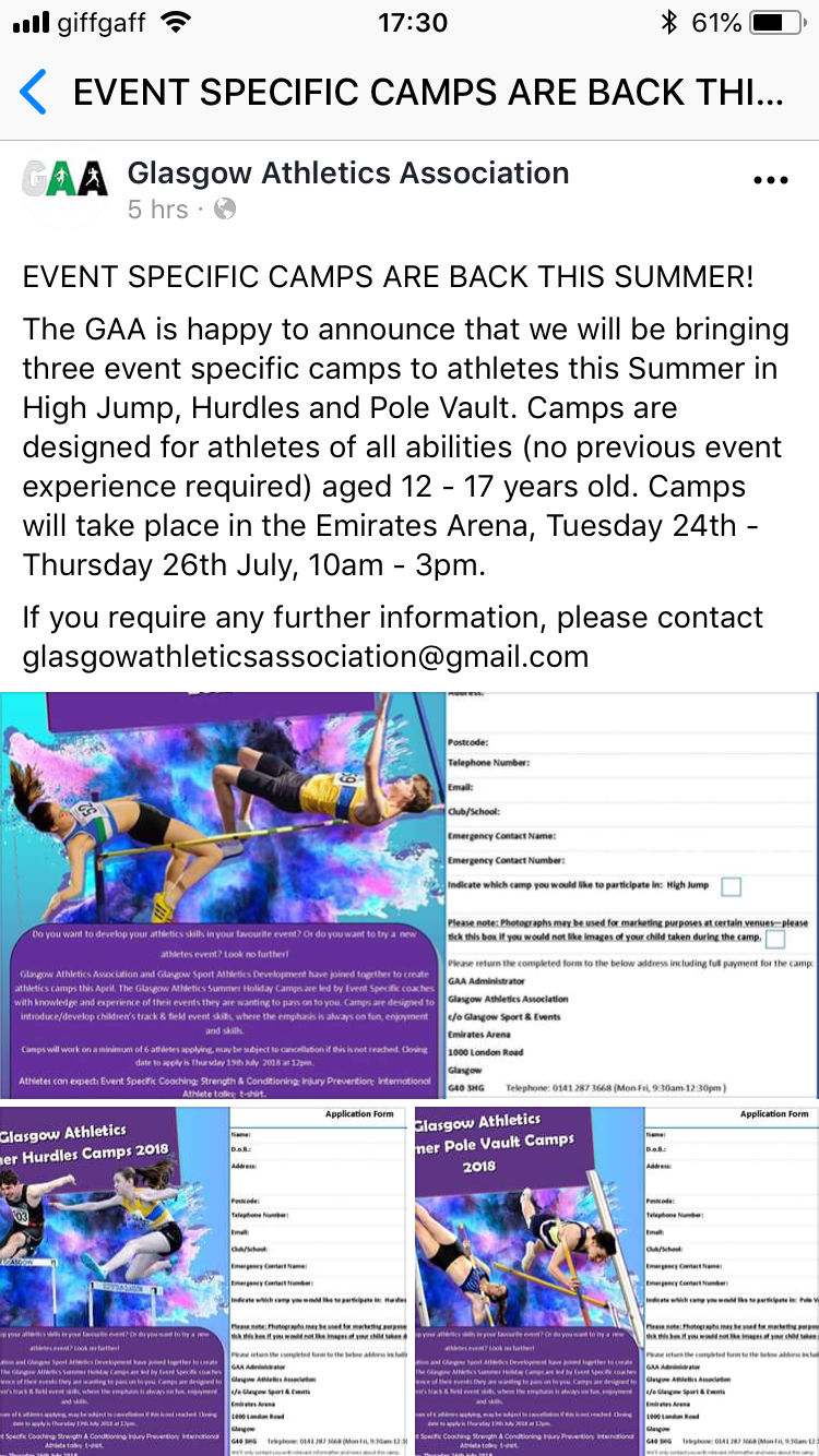 GAA Summer Camp